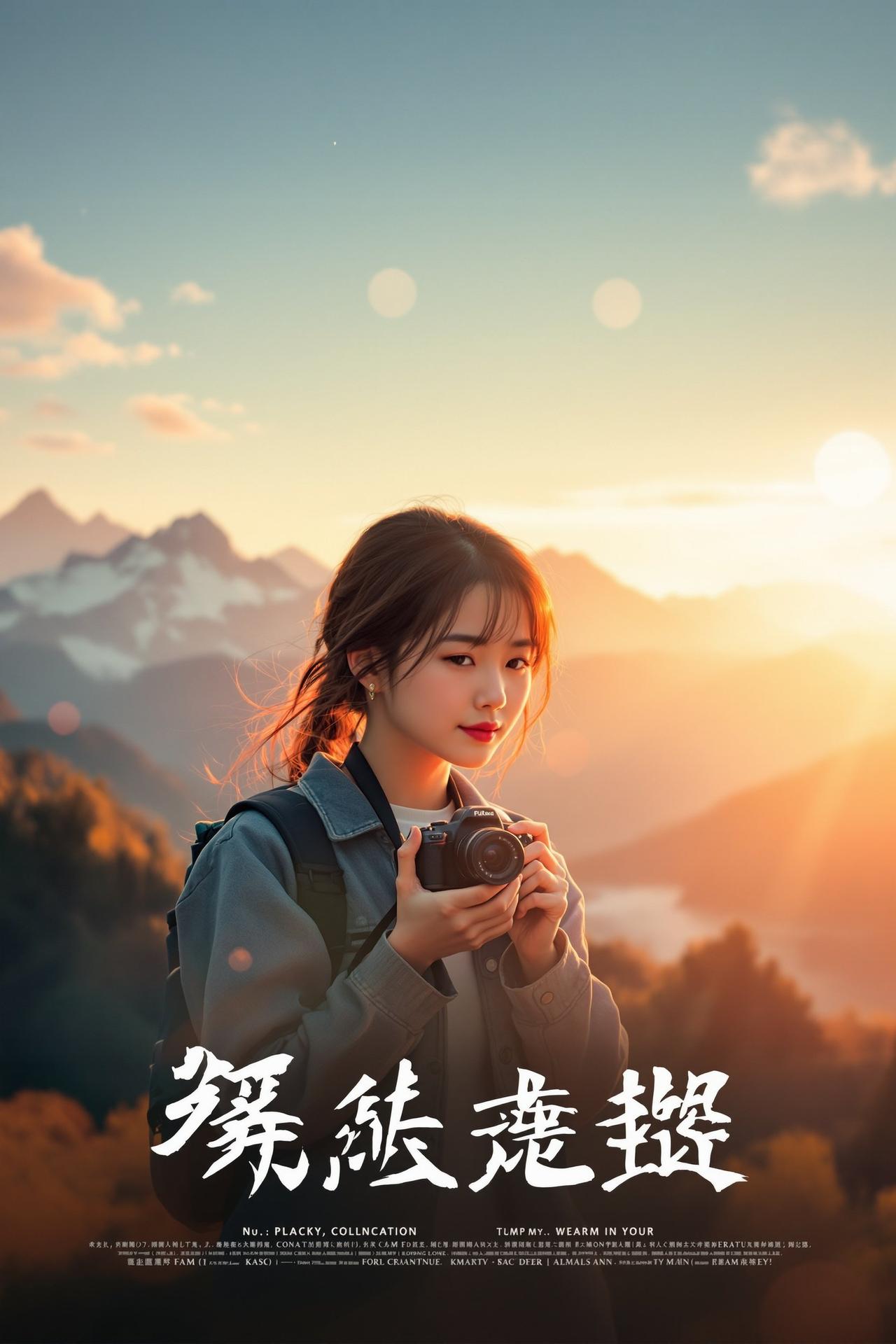 蜗牛影院出品《追光者》青春励志影视作品高清海报